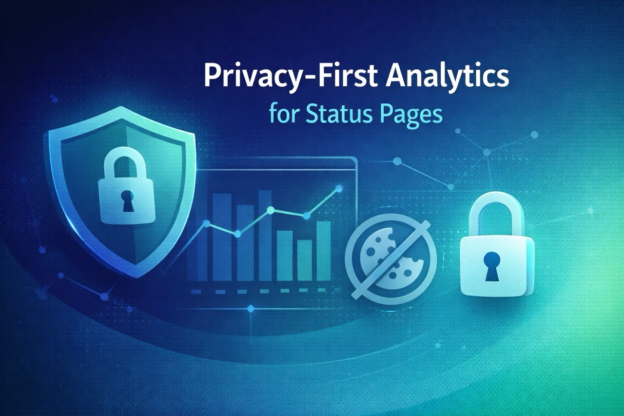 Privacy-First Web Analytics for Status Pages (Why It Matters and How We Do It)